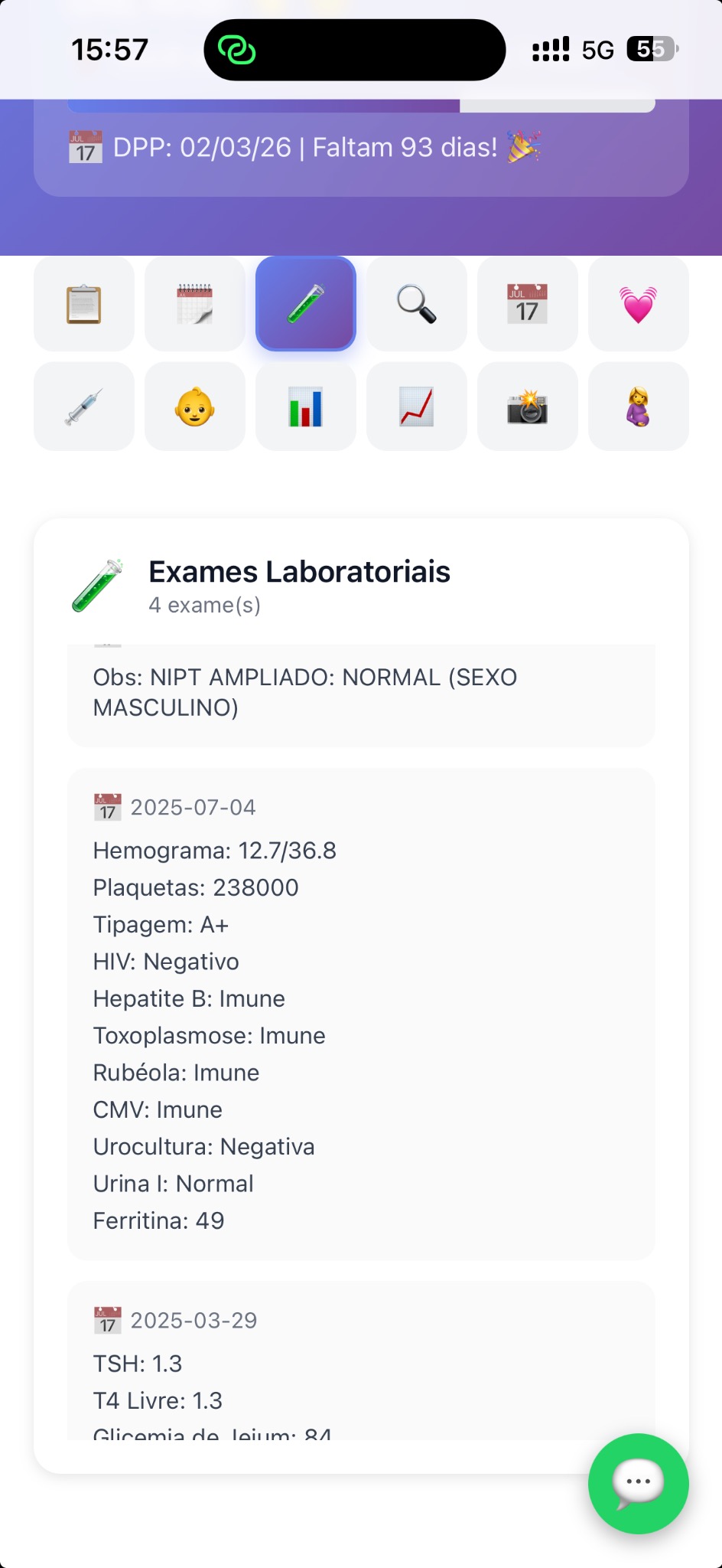 Exames Laboratoriais